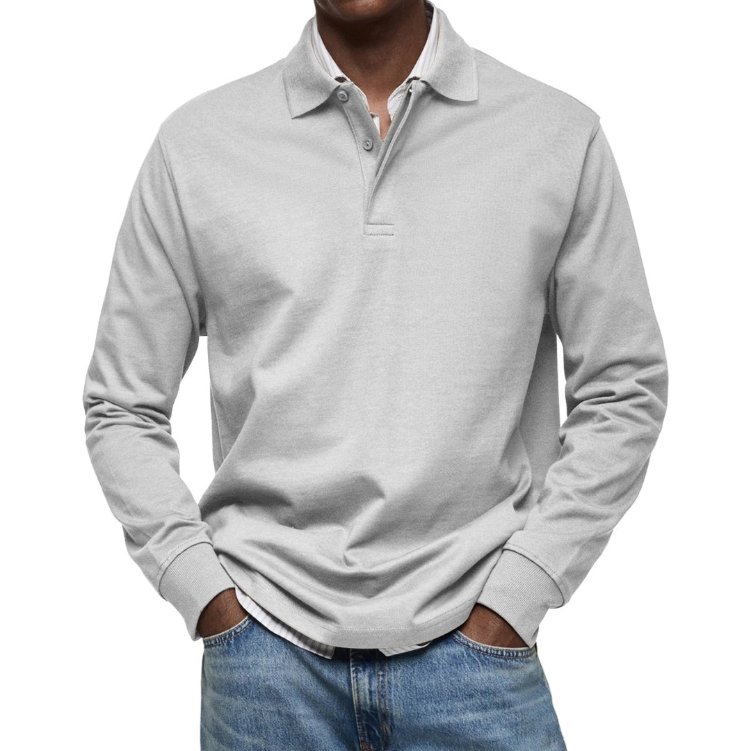 ENRICO | POLO DI LUSSO A MANICHE LUNGHE