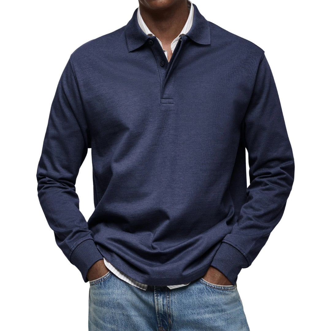 ENRICO | POLO DI LUSSO A MANICHE LUNGHE