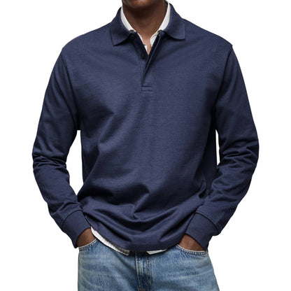 ENRICO | POLO DI LUSSO A MANICHE LUNGHE