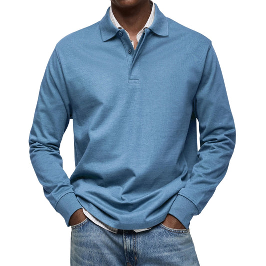 ENRICO | POLO DI LUSSO A MANICHE LUNGHE