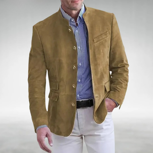 EDOARDO | GIACCA IN PELLE SCAMOSCIATA
