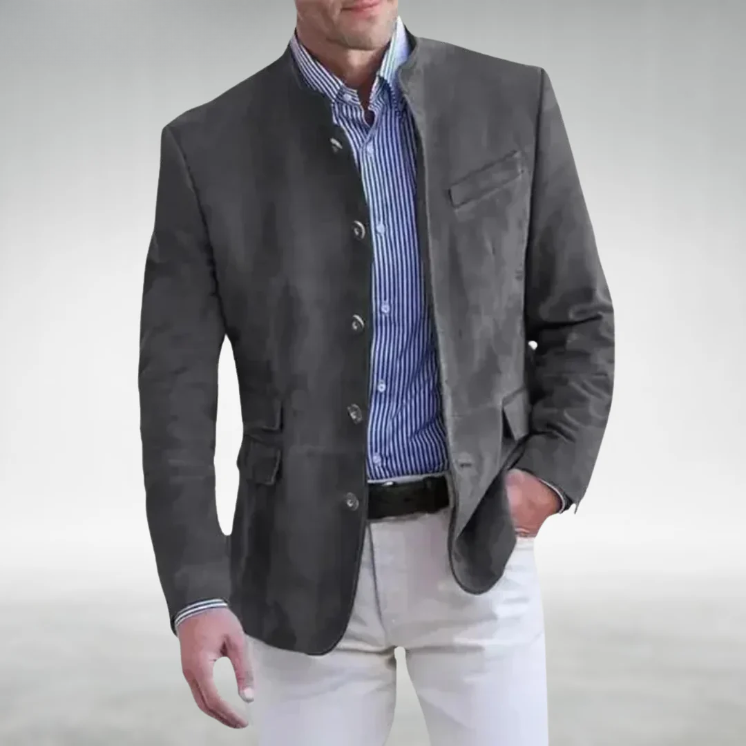 EDOARDO | GIACCA IN PELLE SCAMOSCIATA