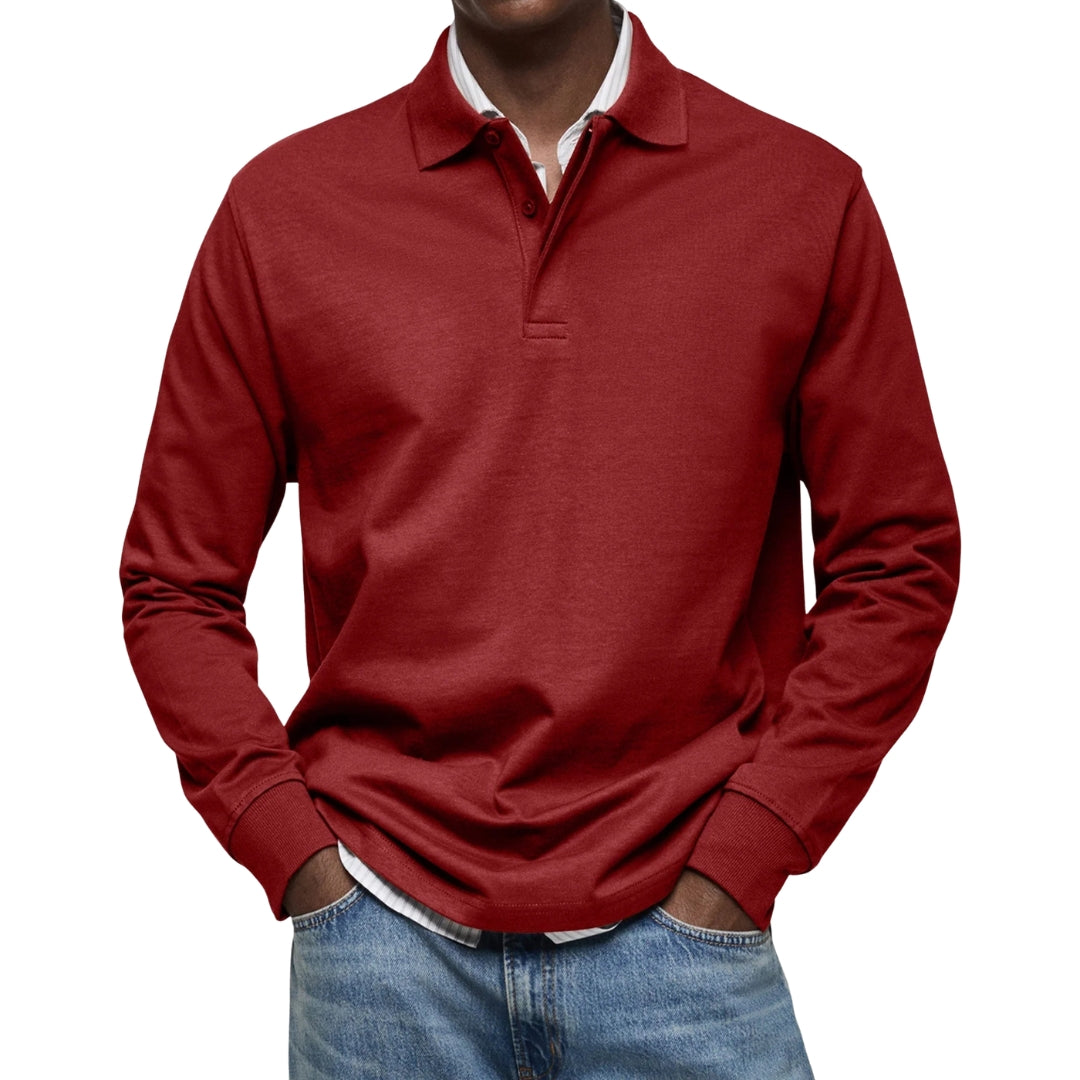 ENRICO | POLO DI LUSSO A MANICHE LUNGHE